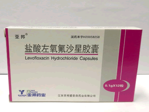 亚邦盐酸左氧氟沙星胶囊招商代理 12粒 亚邦爱普森