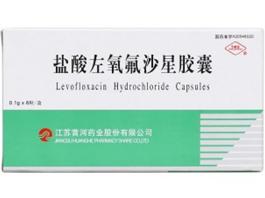 盐酸左氧氟沙星胶囊招商代理 6粒 黄河药业