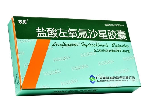 盐酸左氧氟沙星胶囊招商代理 10粒 逸舒制药