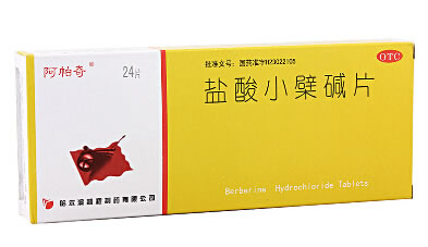 凯程盐酸小檗碱片招商代理 0.1g*24片 哈尔滨凯程制药