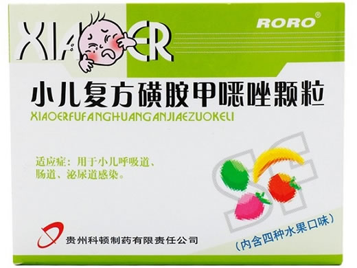 RORO小儿复方磺胺甲噁唑颗粒招商代理 10袋 科顿制药
