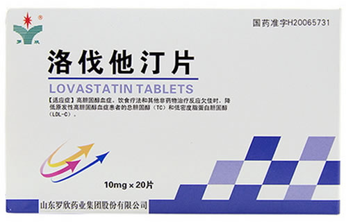 洛伐他汀片招商代理 20片 山东罗欣