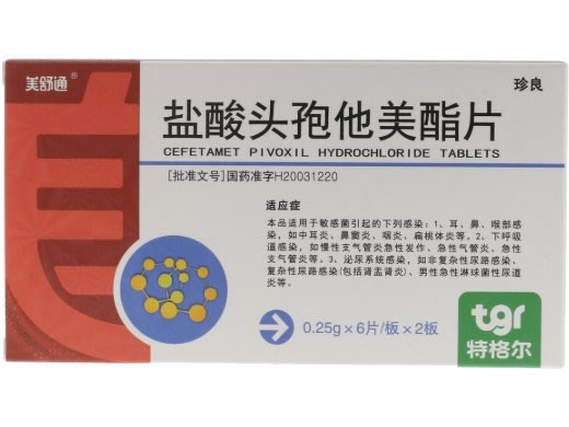 盐酸头孢他美酯片