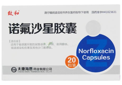 致和诺氟沙星胶囊招商代理 20粒