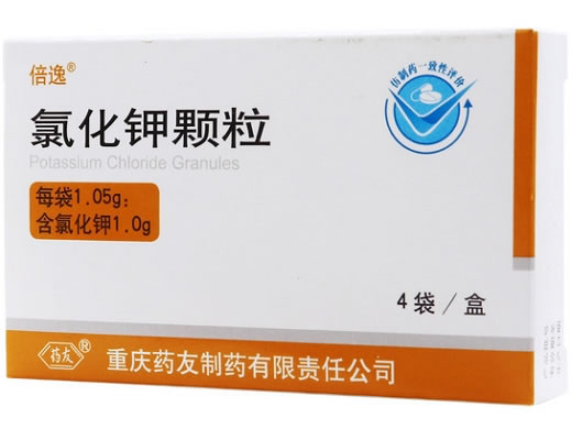 倍逸氯化钾颗粒招商代理 1.05g*4袋