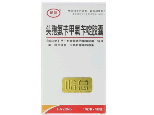 哈总头孢氨苄甲氧苄啶胶囊招商代理 50粒