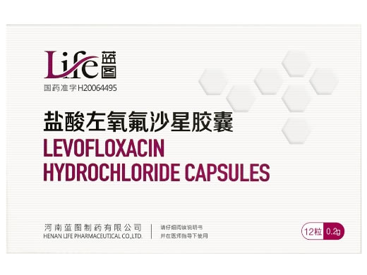 盐酸左氧氟沙星胶囊招商代理 12粒 河南蓝图