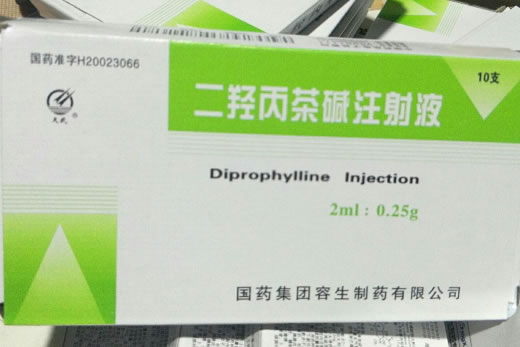 喘定二羟丙茶碱注射液招商代理 2ml*10支