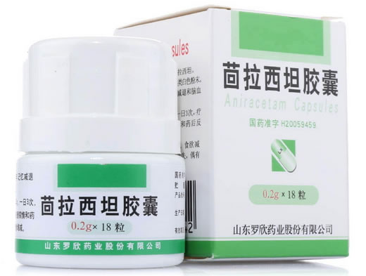 茴拉西坦胶囊招商代理 18粒 山东罗欣药业