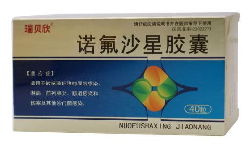 瑞贝欣诺氟沙星胶囊招商代理 40粒