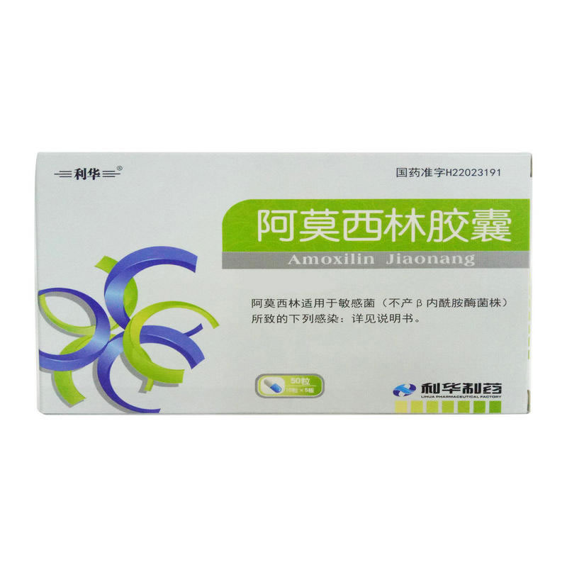 利华阿莫西林胶囊招商代理 50粒 利华制药