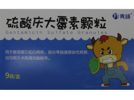硫酸庆大霉素颗粒