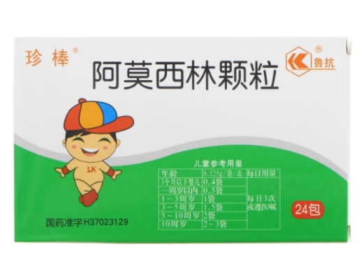 珍棒阿莫西林颗粒招商代理 24袋