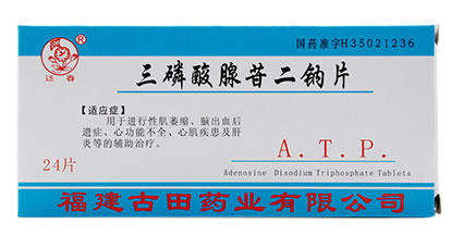 迎春三磷酸腺苷二钠片招商代理 24片 福建古田