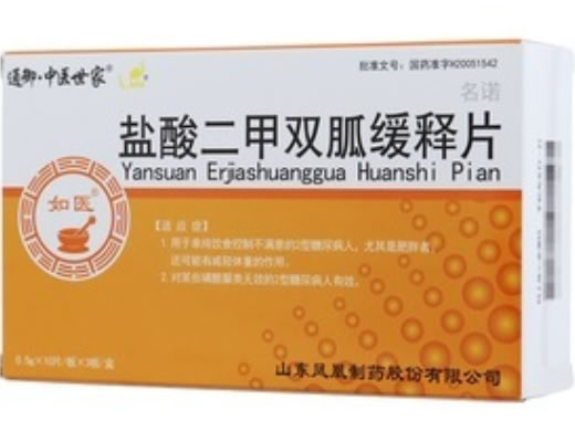 名诺/通御中医世家盐酸二甲双胍缓释片招商代理 30片