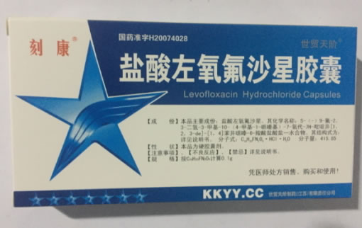 刻康/世贸天阶盐酸左氧氟沙星胶囊招商代理 10粒