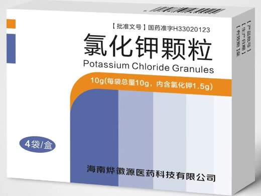 氯化钾颗粒招商代理 4袋 杏辉天力(杭州)药业