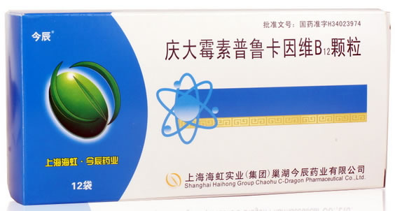 今辰庆大霉素普鲁卡因维B12颗粒招商代理 12袋 今辰药业