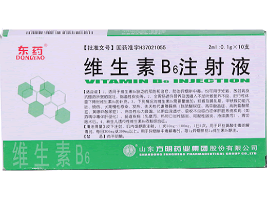 维生素B6注射液招商代理 10支 山东方明
