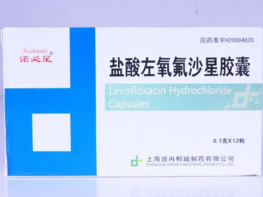 盐酸左氧氟沙星胶囊招商代理 :盐酸左氧氟沙星胶囊 0.1g*12s 上海迪冉郸城制药