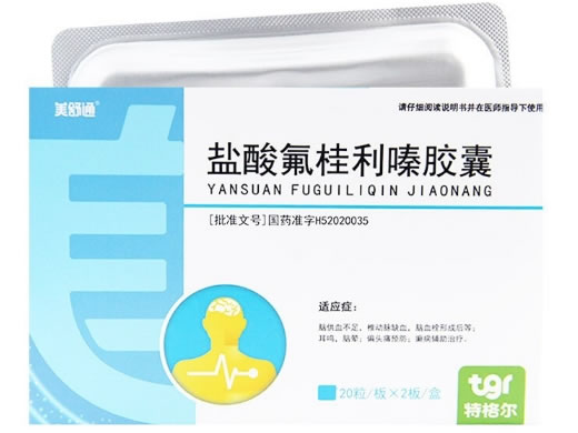 盐酸氟桂利嗪胶囊