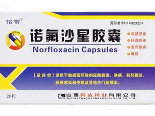 怡常诺氟沙星胶囊招商代理 20粒 怡常