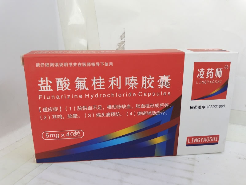 盐酸氟桂利嗪胶囊招商代理 40粒 黑龙江百泰药业