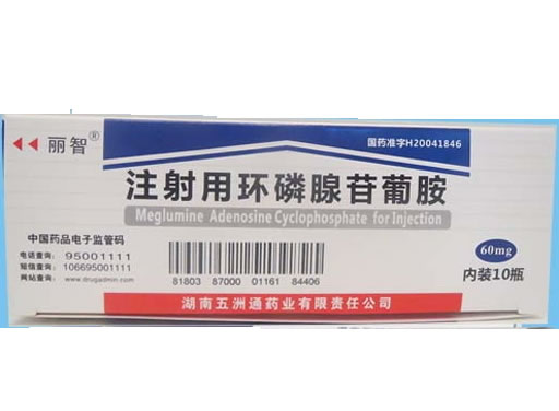 丽智/万扶注射用环磷腺苷葡胺招商代理 60mg*10瓶