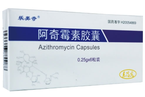 阿奇霉素胶囊招商代理 6粒 东阳光长江药业