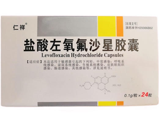 盐酸左氧氟沙星胶囊招商代理 24粒 江西京通美联