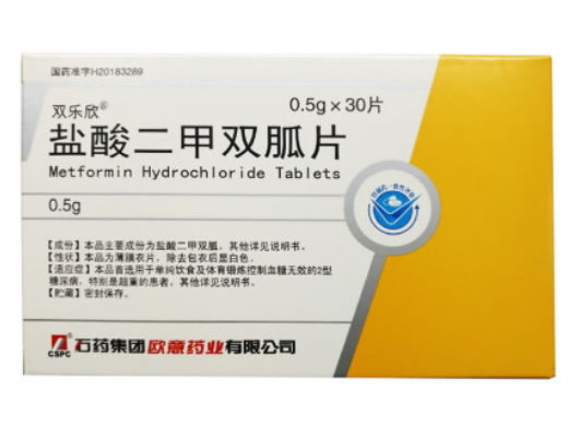 双乐欣盐酸二甲双胍片招商代理 30片