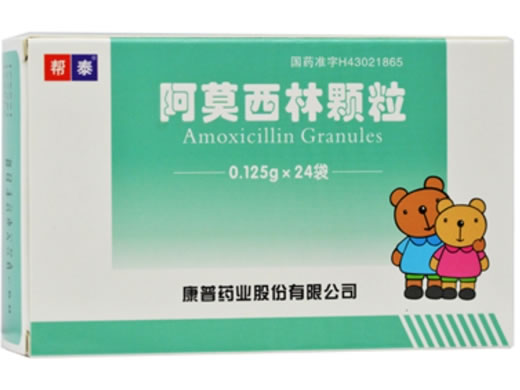 阿莫西林颗粒招商代理 24袋 康普药业