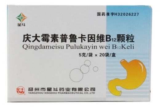 星斗庆大霉素普鲁卡因维B12颗粒招商代理 20袋