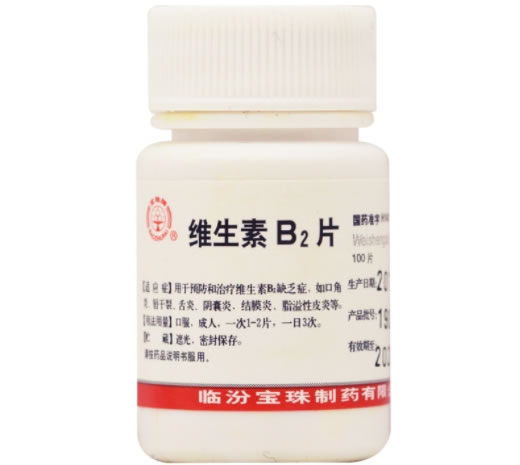 维生素B2片招商代理 100片 临汾宝珠