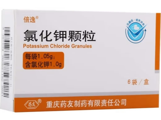 倍逸氯化钾颗粒招商代理 药友制药 1.05g*6袋