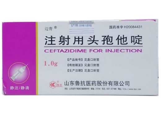 注射用头孢他啶招商代理 1g 鲁抗医药
