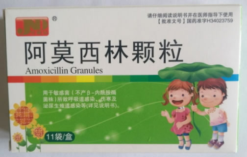 佳能达阿莫西林颗粒招商代理 11袋