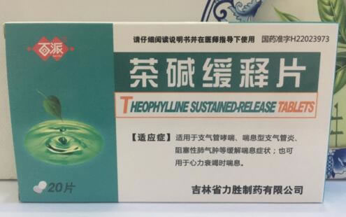 百派茶碱缓释片招商代理 20片