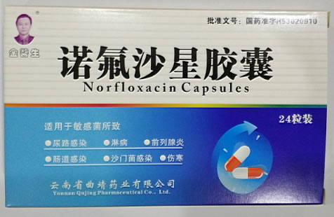 金医生诺氟沙星胶囊招商代理 24粒装