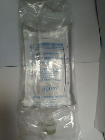 葡萄糖氯化钠注射液招商代理 500ml:25g 美大康佳乐