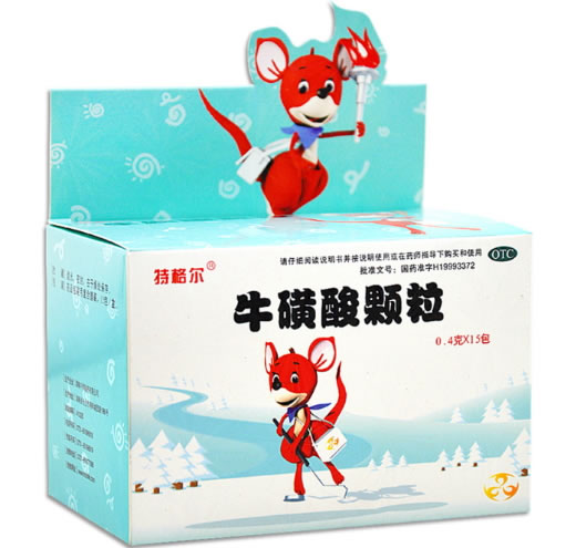 格特尔牛磺酸颗粒招商代理 15袋 中和制药