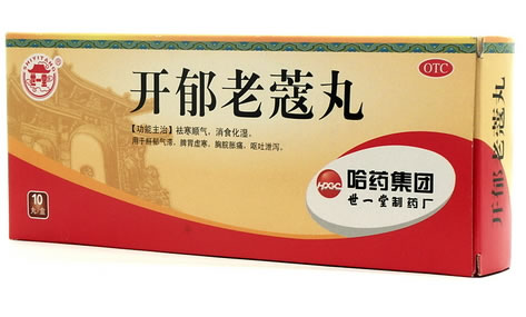 世一堂开郁老蔻丸招商代理 10丸 哈药集团