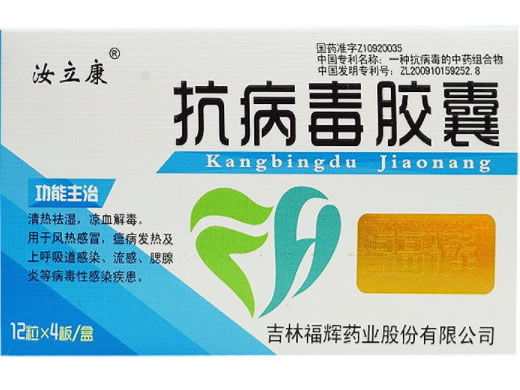 汝立康抗病毒胶囊招商代理 48粒