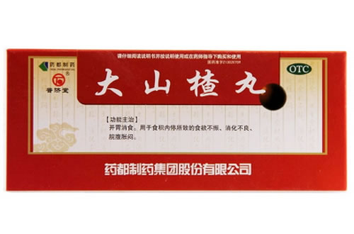 普济堂大山楂丸招商代理 10丸 药都制药