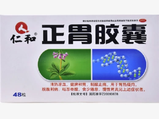 仁和正胃胶囊招商代理 48粒