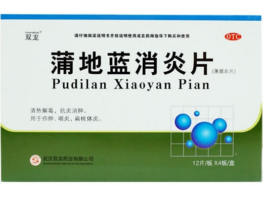 双龙蒲地蓝消炎片招商代理 48片 双龙药业