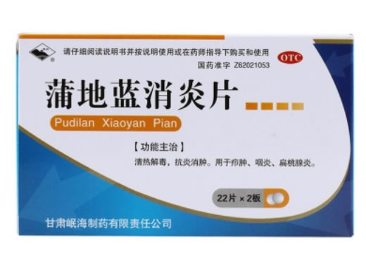 岷州蒲地蓝消炎片招商代理 44片 岷海制药