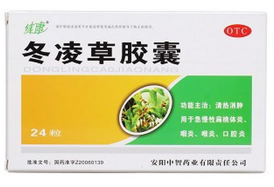 健康冬凌草胶囊招商代理 24粒