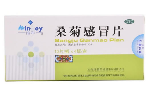 维和桑菊感冒片招商代理 48片 云南维和药业