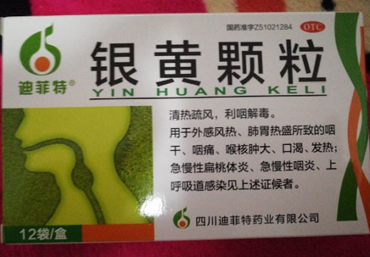 银黄颗粒招商代理 :银黄颗粒 4g*12袋 四川迪菲特